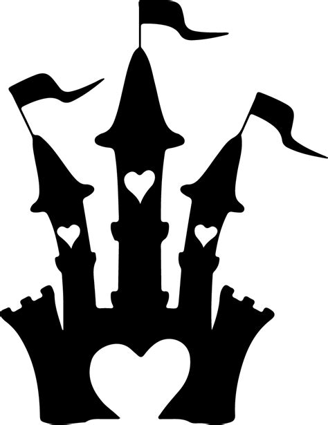 Castle Svg Disney Castle Svg Castle Silhouette Castle In Inspire