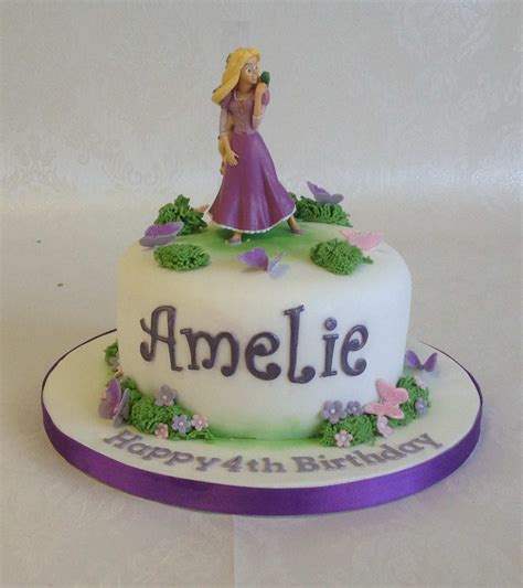 Rapunzel theme birthday cake | Cake, Princess theme cake, Themed cakes