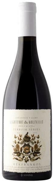 Lightfoot Wolfville Terroir Series Kékfrankos Vivino 日本