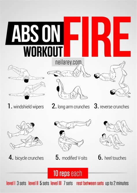 20 Stomach Fat Burning Ab Workouts From