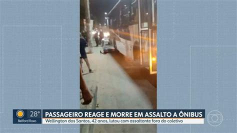 Passageiro De Nibus Morre Ap S Reagir A Tentativa De Assalto Em