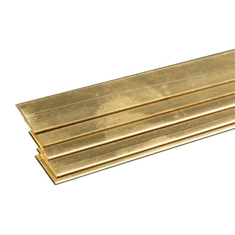 Brass Strip 0032 Thick X 12 Wide X 36 5 Pieces Ksmetals