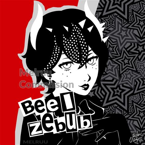 Beelzebub Persona 5 Confidant Commission Oc Helltaker