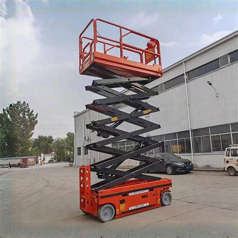 Self Propelled Working Platform M Hydraulic Aerial Work Platform