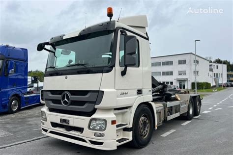 Mercedes Benz Actros 2544 6x2 Hiab 21T Abrollkipper Kaufen Schweiz