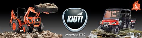 Kioti Tractors and Attachments at STEC Outdoor Power