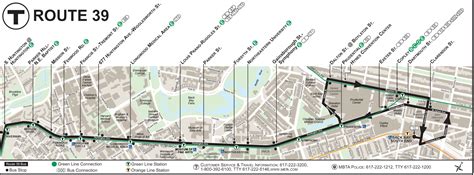 Jamaica Plain Bus Route Map - Jamaica Plain • mappery