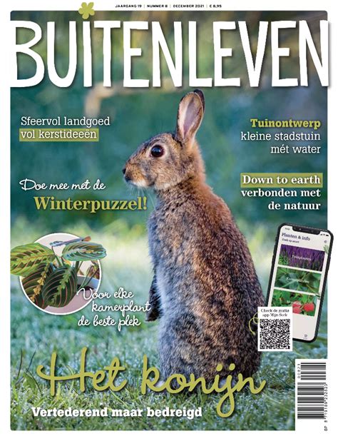 Tijdschrift Buitenleven December 2021 Pers Wereld