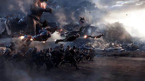 Avengers Endgame Final Battle Battle Scene Hd Wallpaper Pxfuel