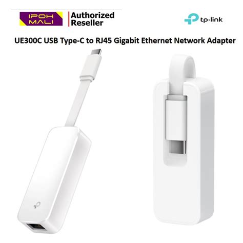 Tp Link Ue300c Usb Type C To Rj45 Gigabit Ethernet Network Adapter Shopee Malaysia