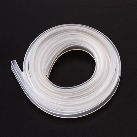 Meter Silicone Heat Shrink Tube Waterproof Clear Transparent Tubing