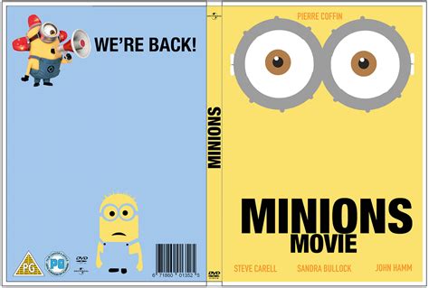 Minions Movie Dvd Cover And Dvd Design On Behance