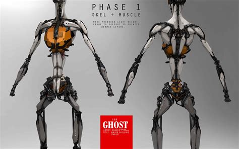 Weta Workshop Design Studio Ghost In The Shell Major Skeleton