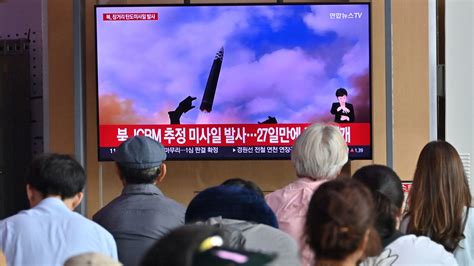 North Korea launches ICBM on record-breaking 74-minute flight | Space