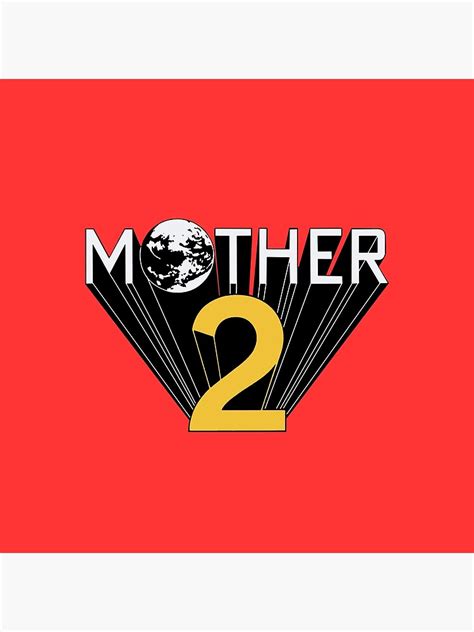 Mother 2 Logo Earthbound Poster For Sale By Musashinodai Redbubble