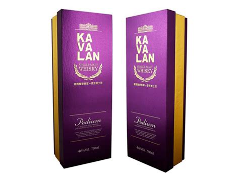 Kavalan Single Malt Whisky Neck Box W Embossing And Hot Stamping Mj