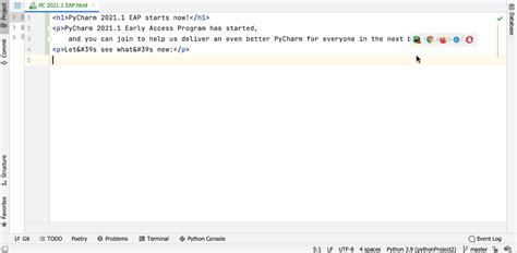 Pycharm 20211 Eap Starts Now The Pycharm Blog