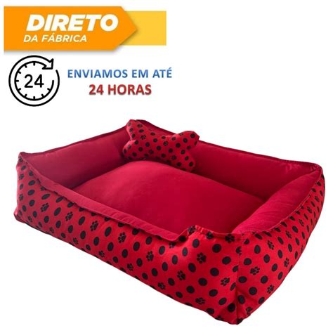 Cama Caminha Pet Cachorro Gato Tamanho Pequena Media Grande Confort Vel