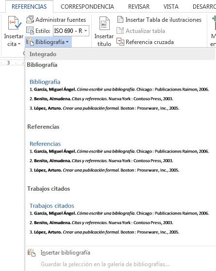 Como Hacer Una Bibliografia En Word Fácilmente Experto En Word