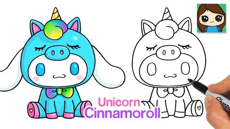 How To Draw Unicorn Cinnamoroll Sanrio YouTube