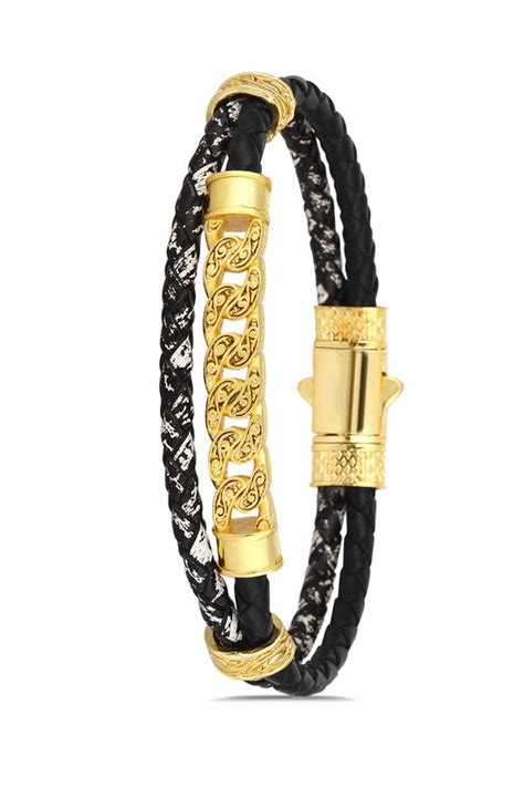 Concept Cheetah Uniek Design Exclusieve Heren Armband Armbandje