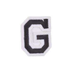 Varsity Letter G Iron On Patch/Badge/Applique/Transfer A-Z Alphabet ...