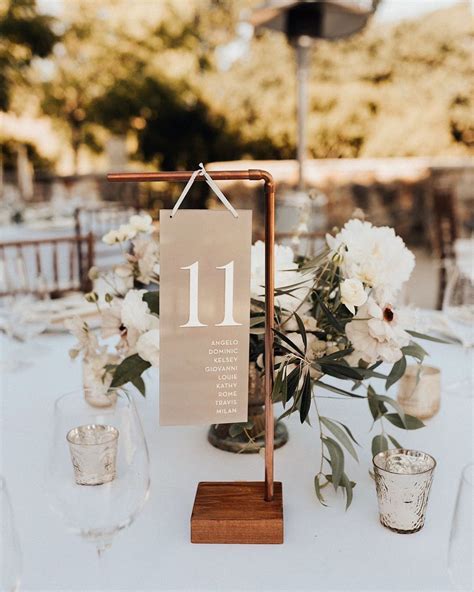 Wedding Table Centerpieces Wedding Table Numbers Wedding Decorations