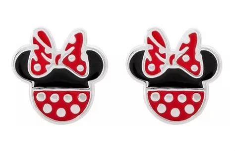 Aros Importados Minnie O Mickey Mouse Acero Quir Rgico Cuotas Sin Inter S