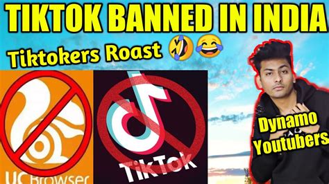 Tiktok 🤢 Banned In India Tiktokers Roast🤣 By King Yt 59 Apps Ban