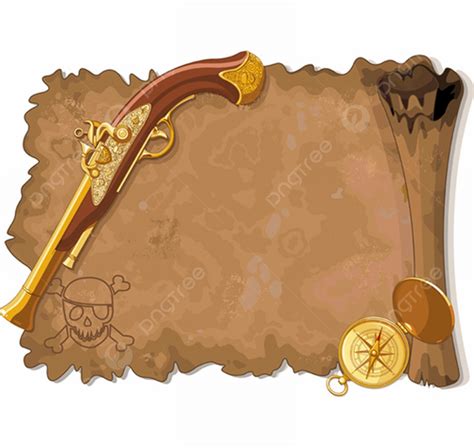 Pirate Scroll Png Vector Psd And Clipart With Transparent Background