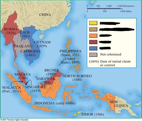 SE Asia Colonies Imperialism Diagram Quizlet