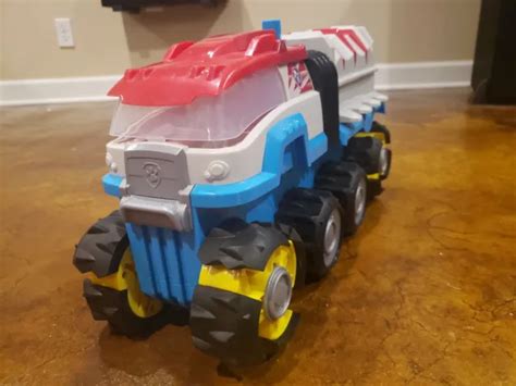 PAW PATROL DINO Rescue Motorized Patroller Team Vehicle Works Spin