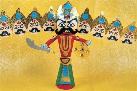 How to draw Ravana for Dussehra | Dussehra Drawing for Kids Painting ...