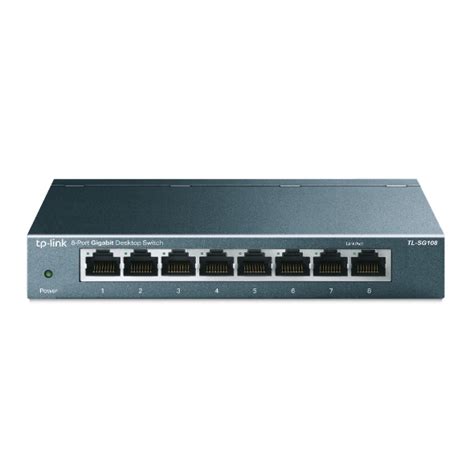 Tl Sg108 8 Port Gigabit Desktop Switch Tp Link Malaysia