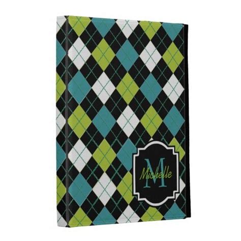 Teal And Lime Argyle Caseable Ipad Case Ipad Case Cute Ipad Cases Ipad