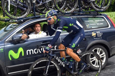 Movistar We Wont Tell Alejandro Valverde To Slow Down Cycling Weekly