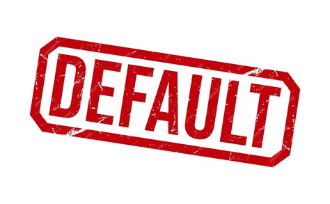 premium vector default rubber stamp  white background default stamp