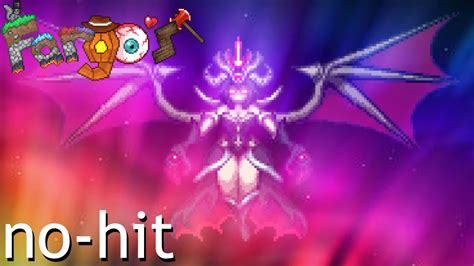 Terraria Eternity Mode No Hit Empress Of Light Youtube