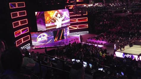 Wwe 205 Live Intro Pyro Youtube