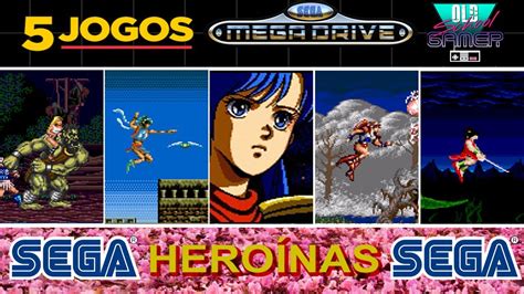 5 Games De Heroínas Do Mega Drive Youtube