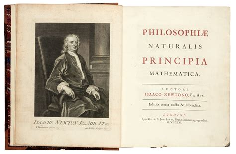 Newton Philosophiae Naturalis Principia Mathematica London 1726