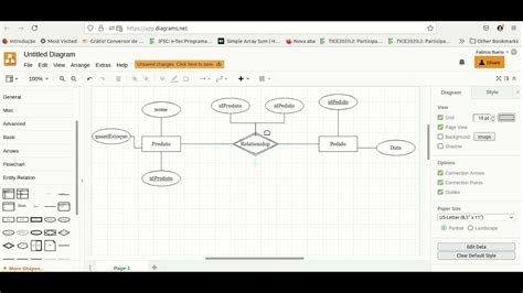 Diagrama Entidade Relacionamento Sistema de Pedidos Vídeo 1 YouTube