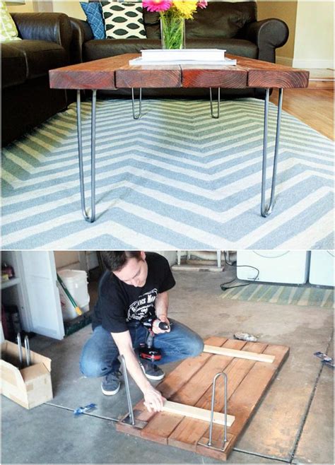 15 DIY Hairpin Coffee Table Plans (How To Guide)