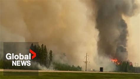 Alberta Wildfires Some Fox Creek Residents Return Home As Evacuation