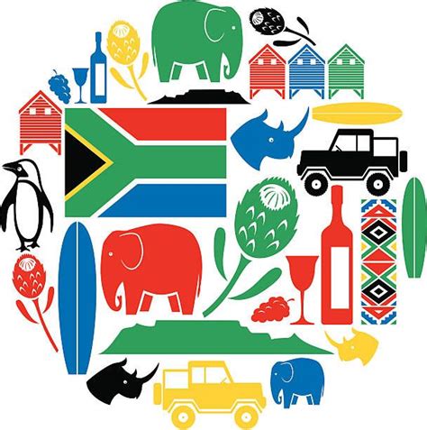 various symbols in the shape of a circle with an elephant, car, truck ...