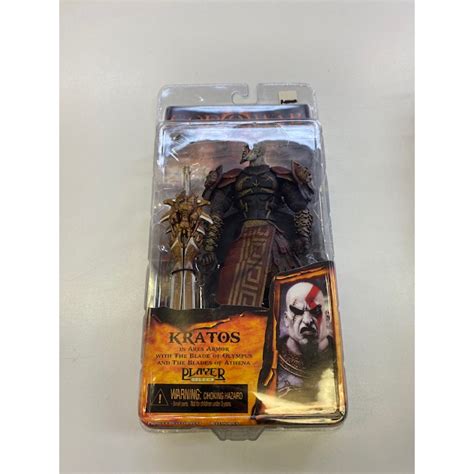 God Of WAR Kratos Ares Armor And Blade Of Athena Figure Neca