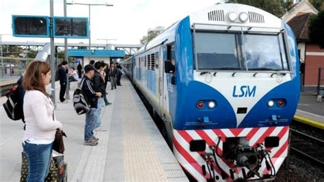 El Tren San Mart N Modific Su Cronograma De Horarios Desde Este Lunes