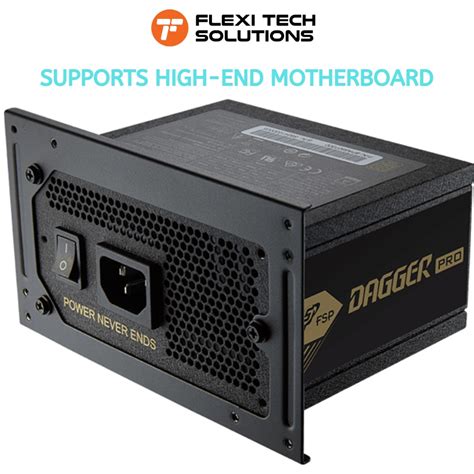 FSP Dagger 850w 650w Pro 80 Plus Gold SFX Full Modular PSU Power