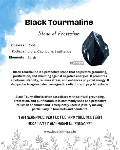 Black Tourmaline Meaning Daily Use And Spiritual Healing Properties