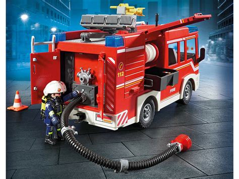 Acheter Playmobil Camion De Pompiers Avec Lumi Re Et Son